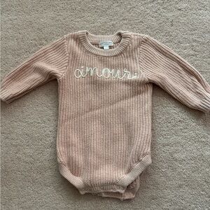 EUC Grayson Mini (Target) 12mo knit romper